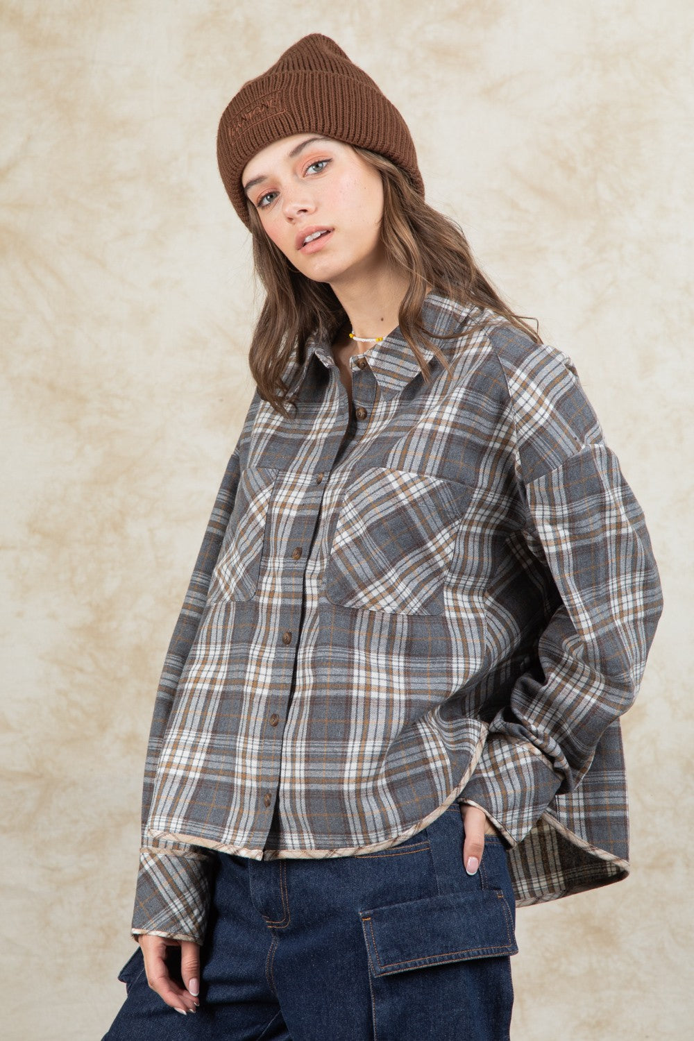 The Pumpkin Pickin' Flannel Final Sale