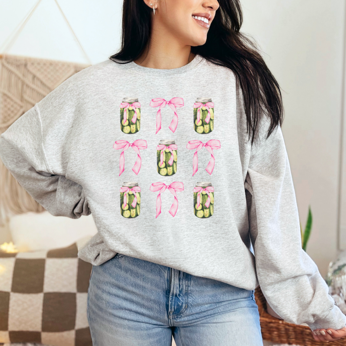 Pickles and Bows Crewneck