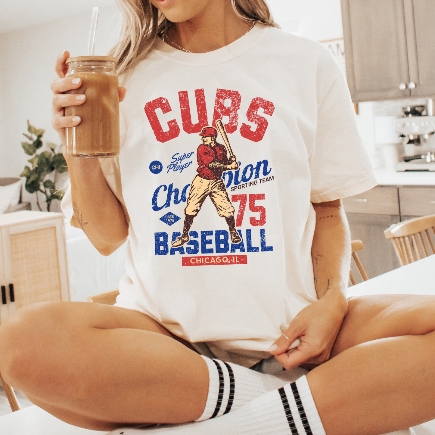 Vintage Inspired Baseball Tee