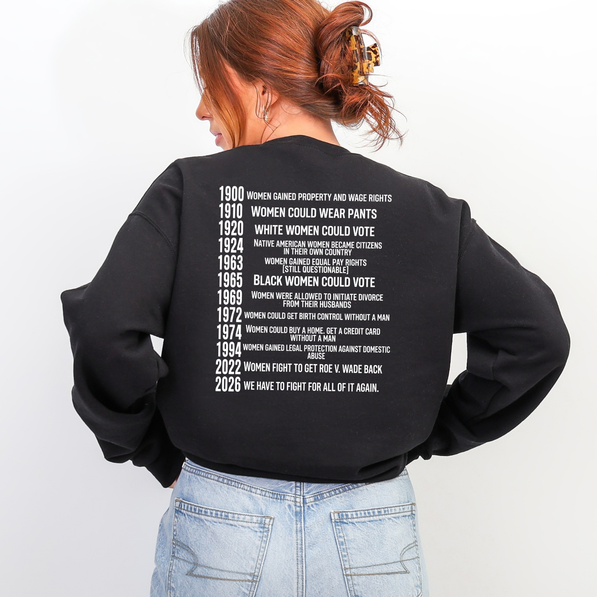 They Didn't Burn Witches Crewneck Sweatshirt