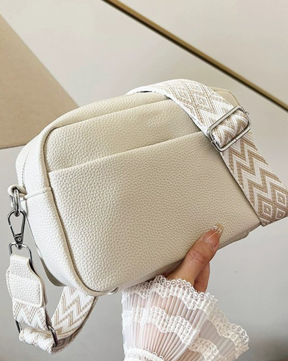 The Zena Essential Crossbody - Ivory