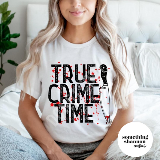 True Crime Time Graphic Tee