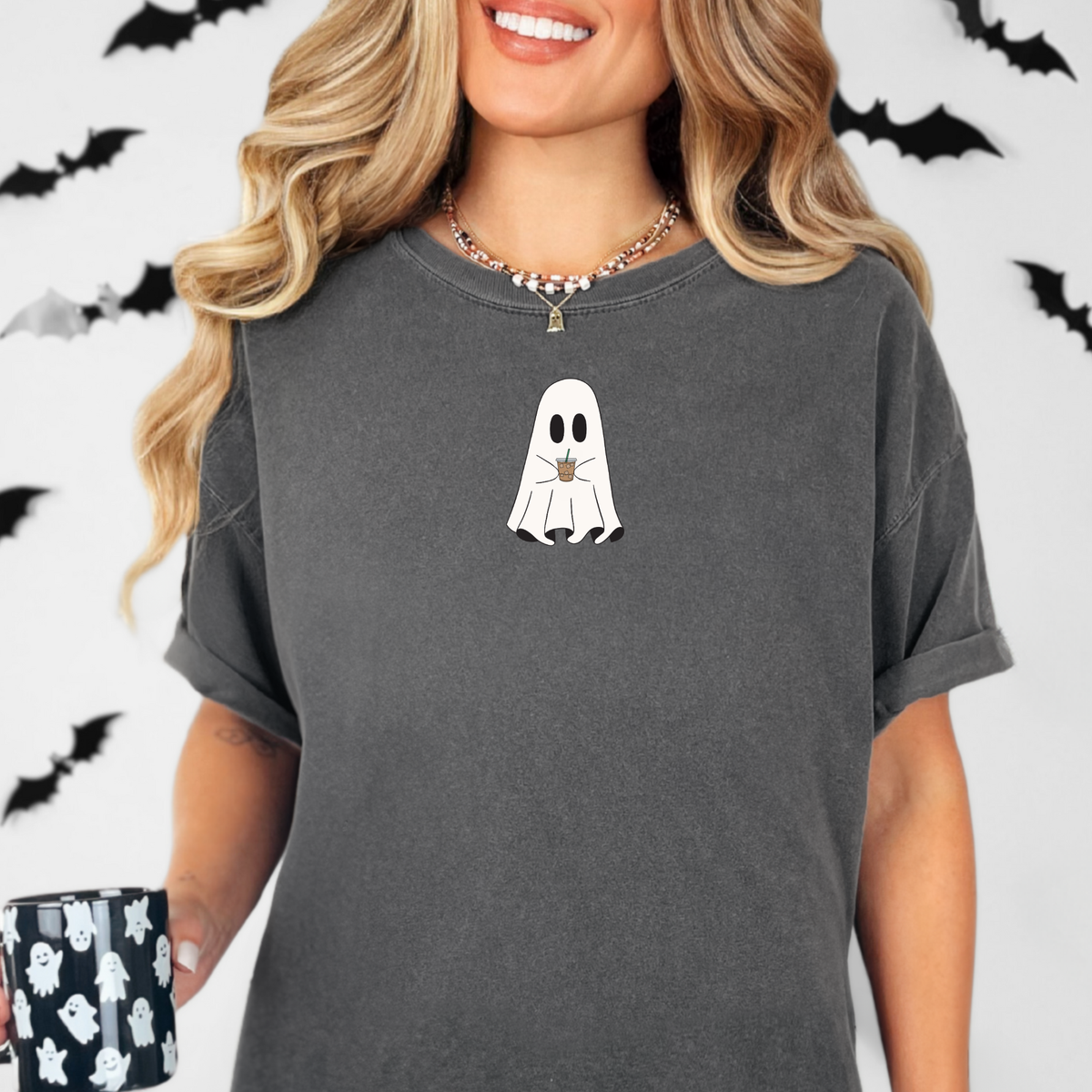 Iced Coffee Ghost Tee