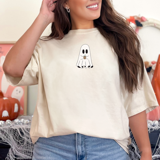 Iced Coffee Ghost Tee