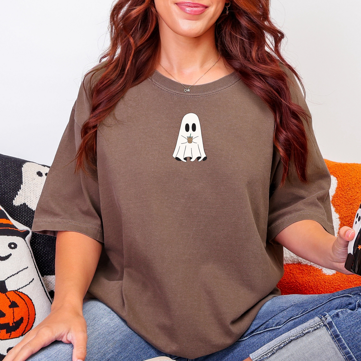 Iced Coffee Ghost Tee