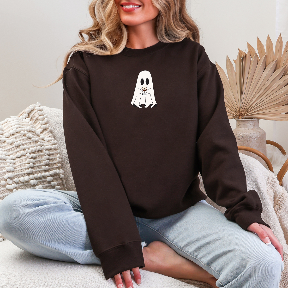 Espresso Martini Ghost Crewneck