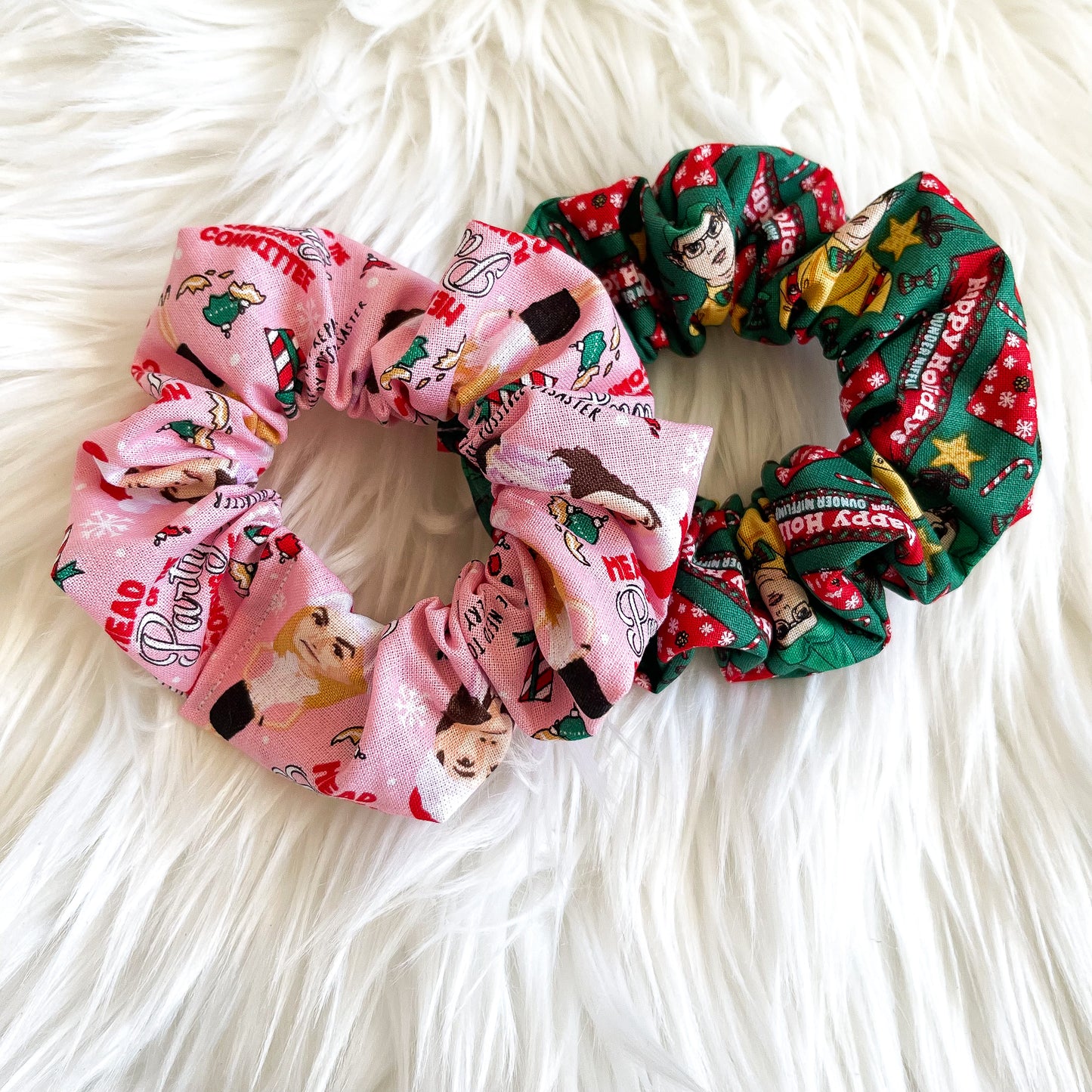 The Office Holiday Scrunchies