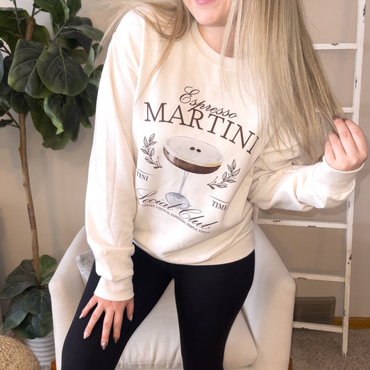 Espresso Martini Crewneck Sweatshirt