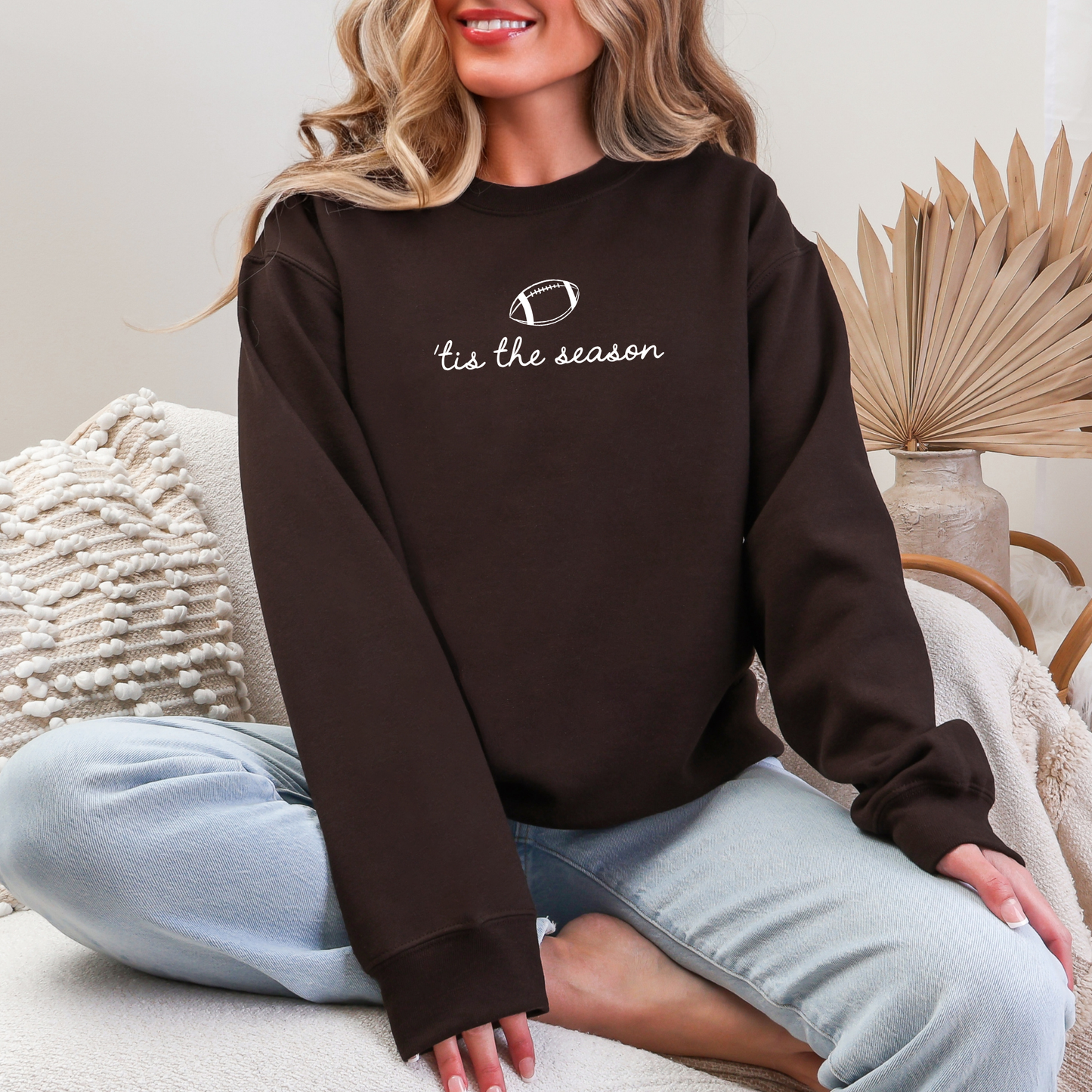 Tis the Season Football Crewneck