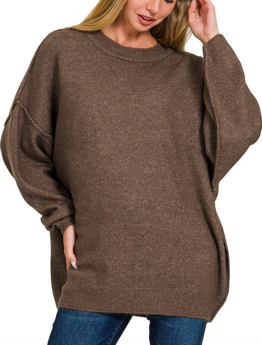 The Penny Sweater - Brown