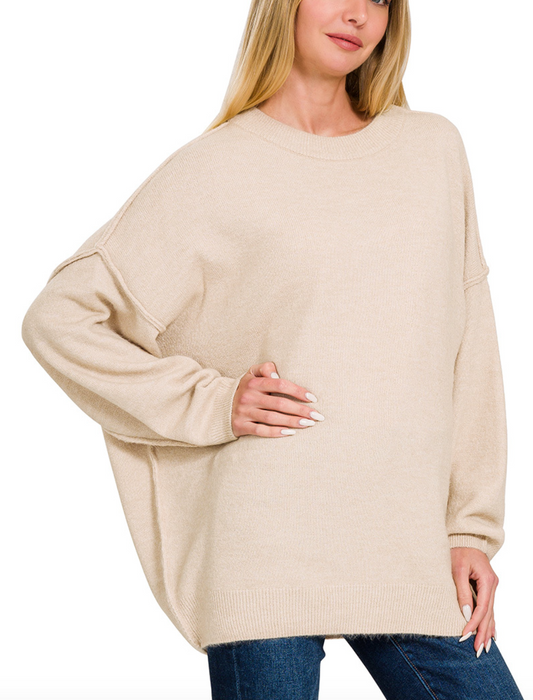 The Penny Sweater - Cream