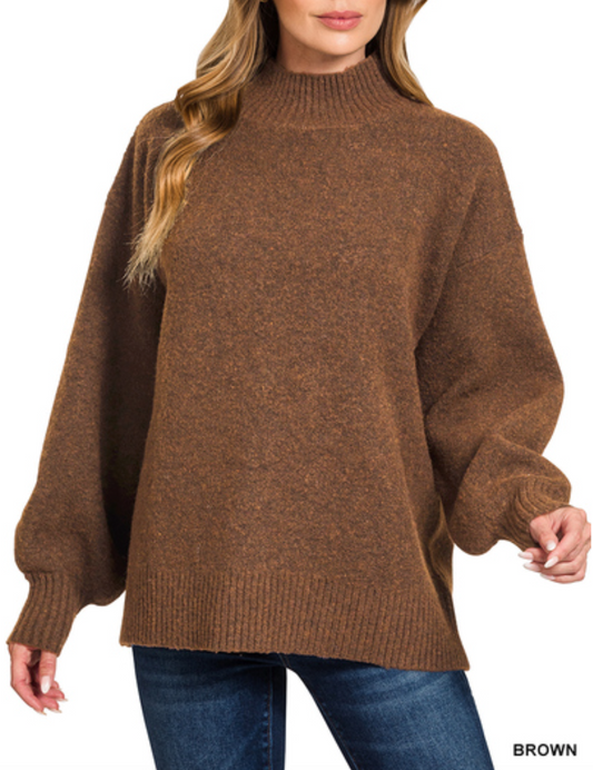 The Winslow Sweater - Brown