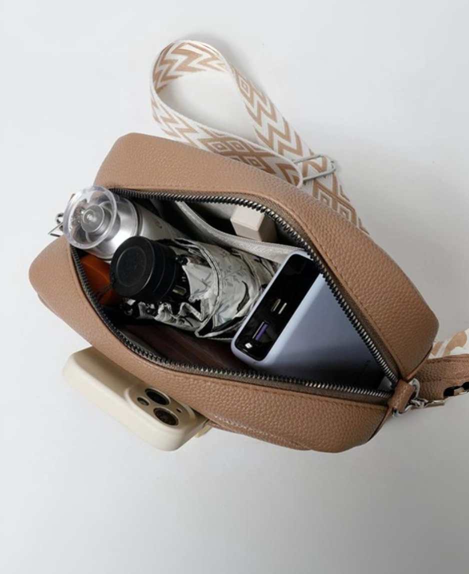 The Zena Essential Crossbody - Camel