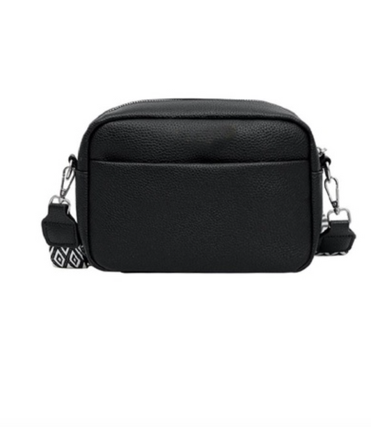 The Zena Essential Crossbody - Black